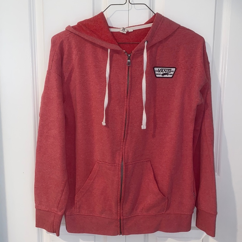 VANS ZIP UP BASIC SWEATER